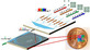 Soliton frequency combs, generated in silicon nitride microresonators, are used for massively parallel data transmission via various frequency channels (Photo: J. N. Kemal/ P. Marin-Palomo/ KIT)