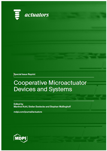 Front page of the journal actuators